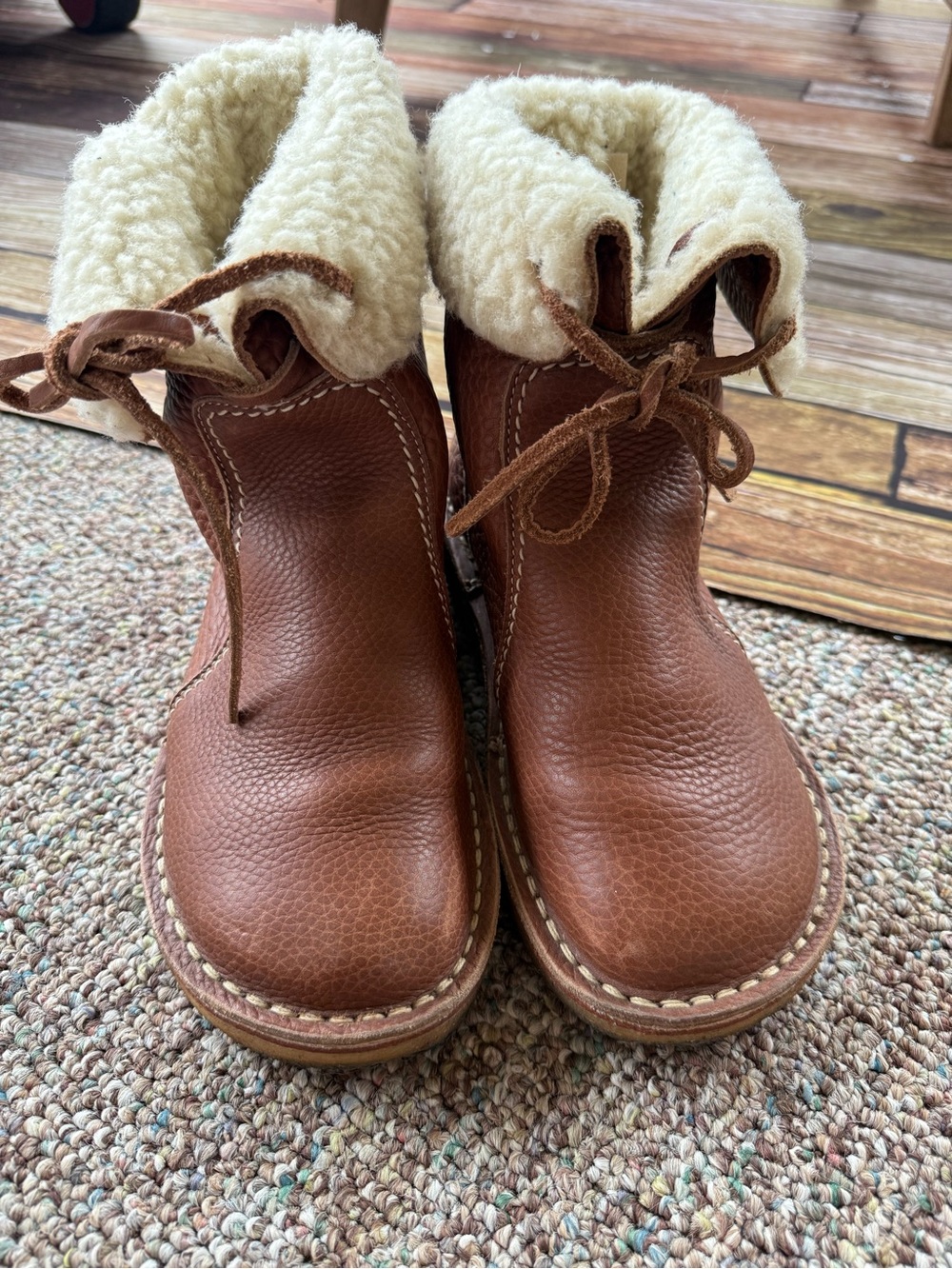 Duckfeet Arhus Brown Leather Boots size 7.5-8